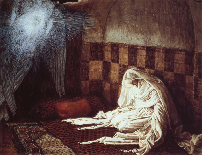 James Tissot The Annunciation oil painting picture